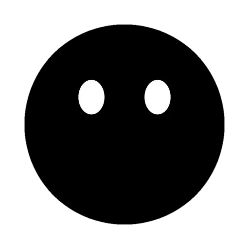 Стикерпак Black Emojs для Telegram — скачать