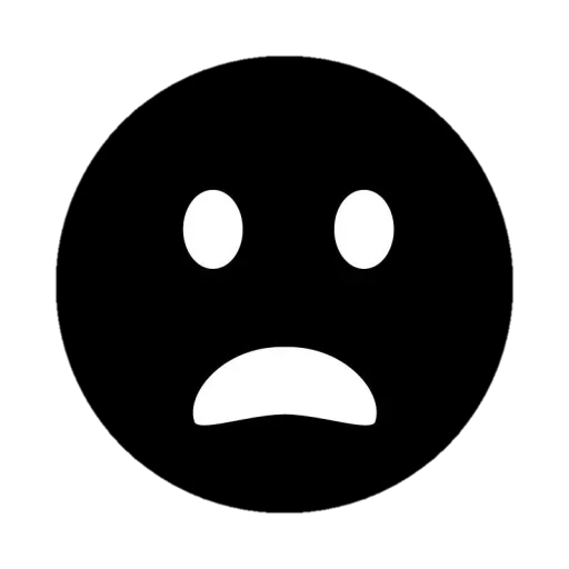 🤫 Стикер «Black Emojs» для Telegram
