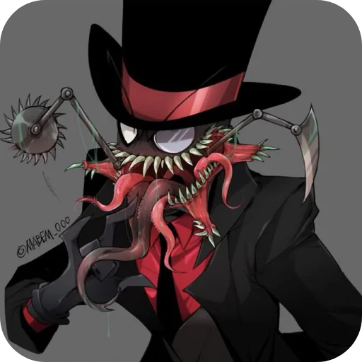 📖 Стикер «BLACK HAT» для Telegram
