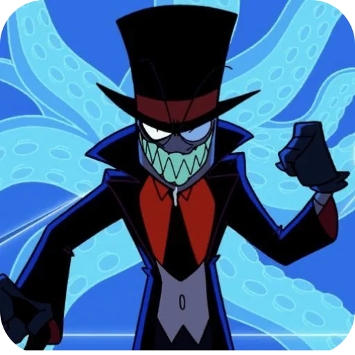 👍 Стикер «BLACK HAT» для Telegram