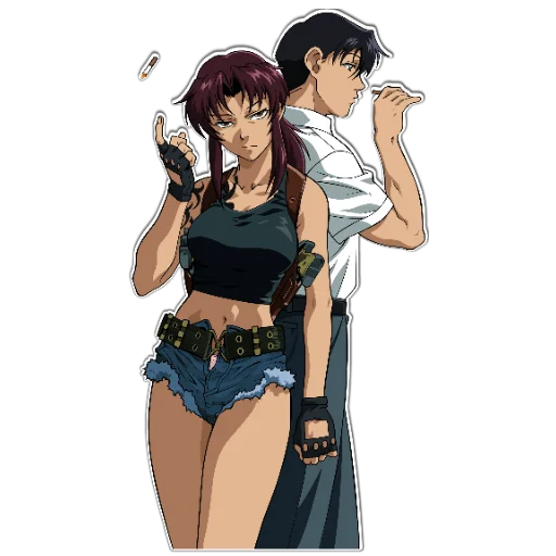 😂 Стикер «BlackLagoon» для Telegram