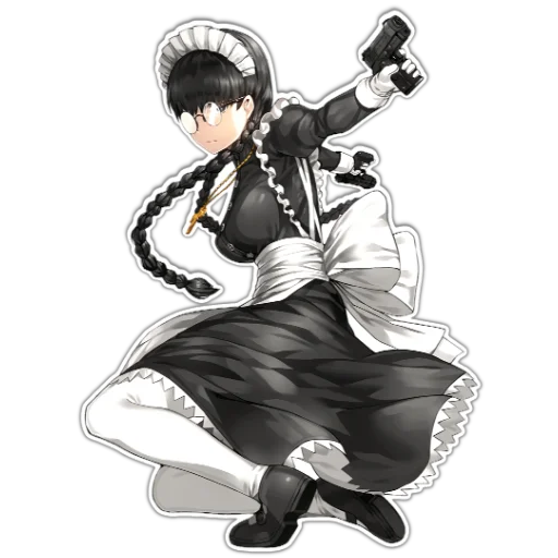 🥰 Стикер «BlackLagoon» для Telegram