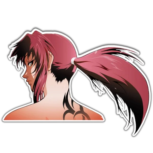 🙈 Стикер «BlackLagoon» для Telegram