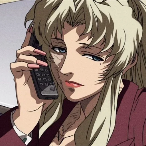 Стикерпак Black Lagoon для Telegram — скачать