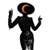 🤩 Эмодзи «Black Red Goth Magic» для Telegram