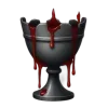 🤩 Эмодзи «Black Red Goth Magic» для Telegram