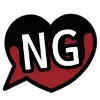 🌑 Эмодзи «Dark Black Red Mixed» для Telegram