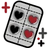 🌑 Эмодзи «Dark Black Red Mixed» для Telegram