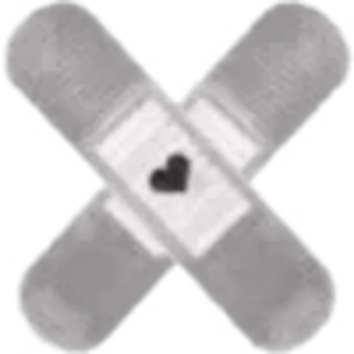 🤩 Эмодзи «black white» для Telegram
