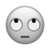 🙄 Эмодзи «𝒃𝒍 𝒘𝒉» для Telegram