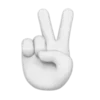 ✌ Эмодзи «𝒃𝒍 𝒘𝒉» для Telegram
