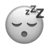 😴 Эмодзи «𝒃𝒍 𝒘𝒉» для Telegram