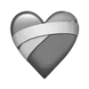 ❤️‍🩹 Эмодзи «𝒃𝒍 𝒘𝒉» для Telegram