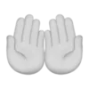 🤲 Эмодзи «𝒃𝒍 𝒘𝒉» для Telegram