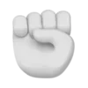 ✊ Эмодзи «𝒃𝒍 𝒘𝒉» для Telegram