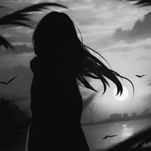 Стикерпак Black and White для Telegram — скачать