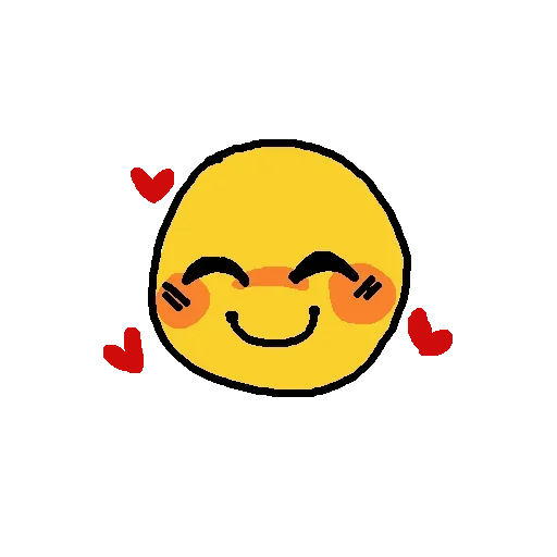 🙂 Стикер «Blessed Emojis» для Telegram