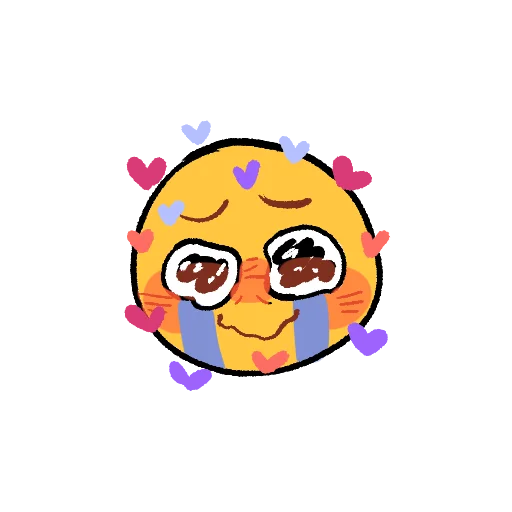 🥺 Стикер «blessed» для Telegram