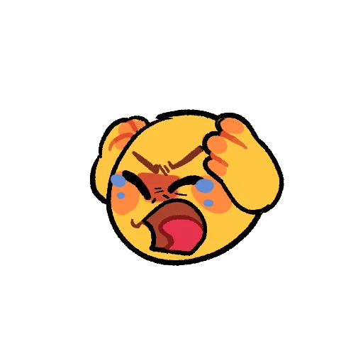 😩 Стикер «blessed» для Telegram