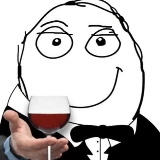 🍷 Стикер «GBTS» для Telegram
