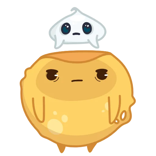 🥛 Стикер «Pancake and Sourcream» для Telegram
