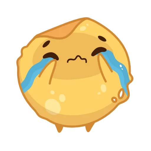 😭 Стикер «Pancake and Sourcream» для Telegram