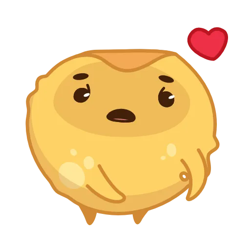 💔 Стикер «Pancake and Sourcream» для Telegram