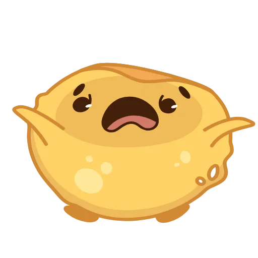 😧 Стикер «Pancake and Sourcream» для Telegram