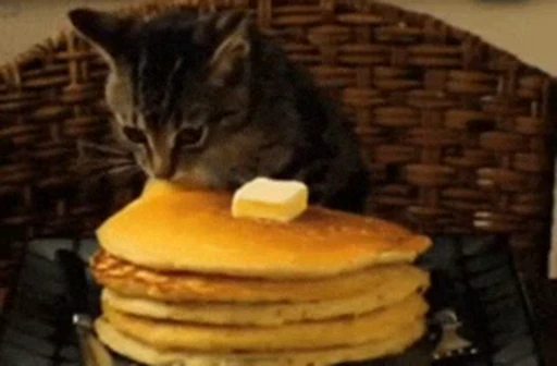 🥞 Стикер «Pancakes» для Telegram