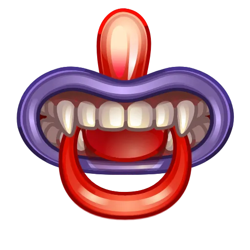 🍼 Стикер «Bling Binky» для Telegram