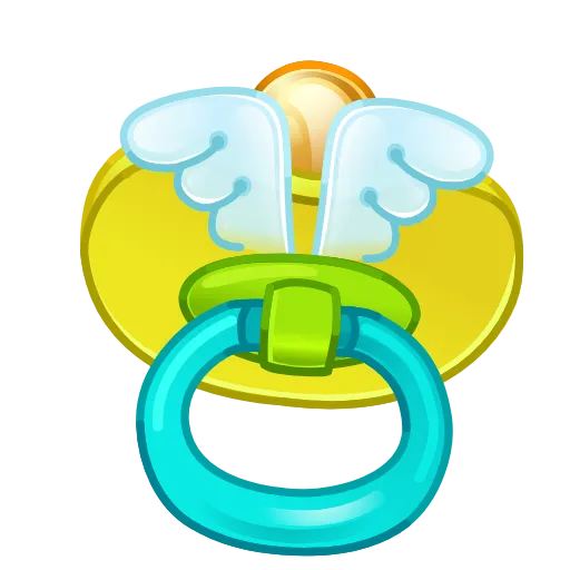 🍼 Стикер «Bling Binky» для Telegram