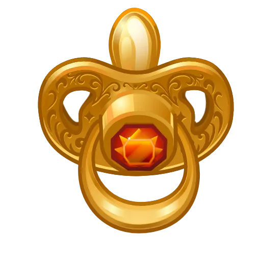 🍼 Эмодзи «Bling Binky» для Telegram