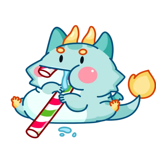 😋 Стикер «Дракон Близз» для Telegram