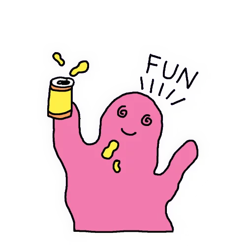 🍻 Стикер «Blobby» для Telegram