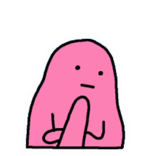 🤔 Стикер «Blobby» для Telegram