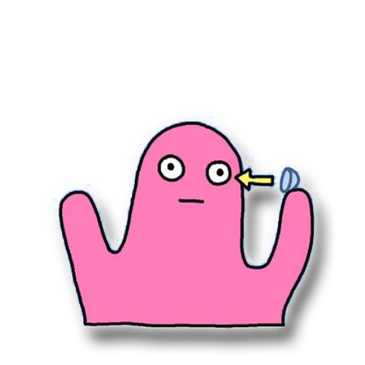 😦 Стикер «Blobby» для Telegram