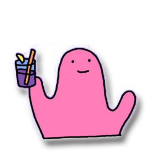 🍻 Стикер «Blobby» для Telegram
