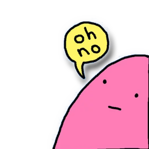😥 Стикер «Blobby» для Telegram