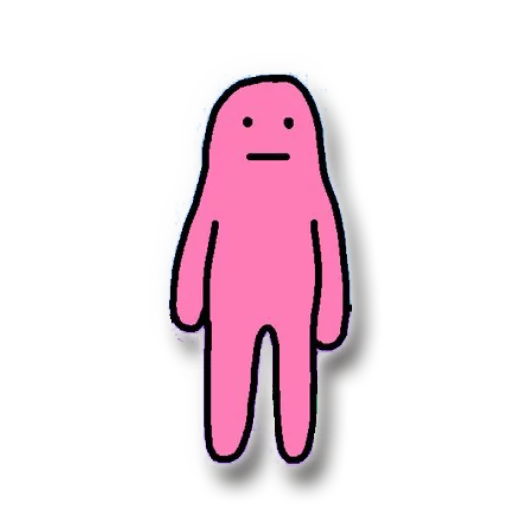 😐 Стикер «Blobby» для Telegram