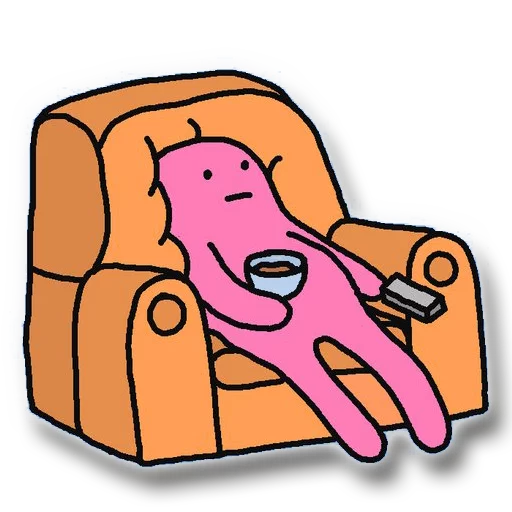 😶 Стикер «Blobby» для Telegram