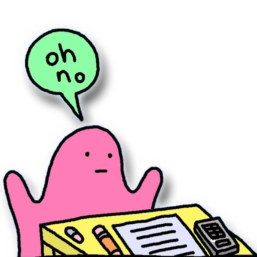 😵 Стикер «Blobby» для Telegram