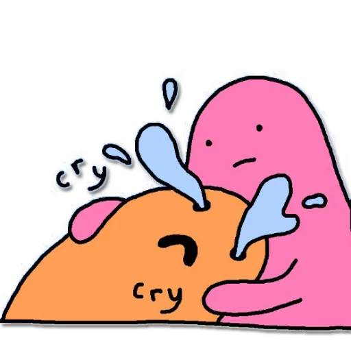 😯 Стикер «Blobby» для Telegram