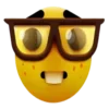 🤓 Эмодзи «Stupid Block Of» для Telegram