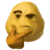 🤔 Эмодзи «Stupid Block Of» для Telegram