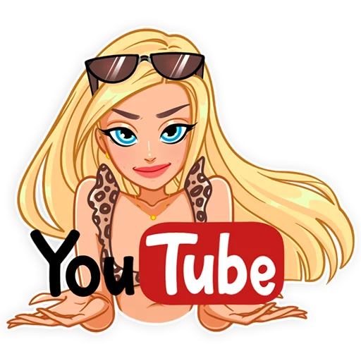 📹 Стикер «Blondychain» для Telegram