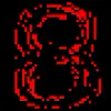 8️⃣ Эмодзи «Blood Letters #letter #font» для Telegram