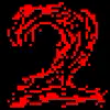 2️⃣ Эмодзи «Blood Letters #letter #font» для Telegram
