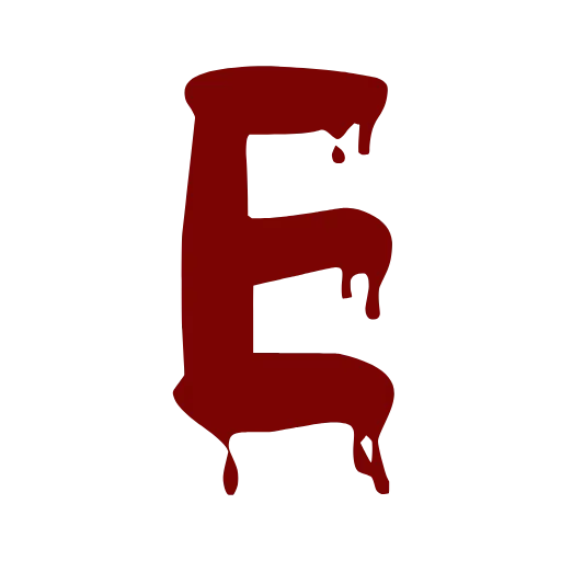 🔠 Эмодзи «Bloody font» для Telegram