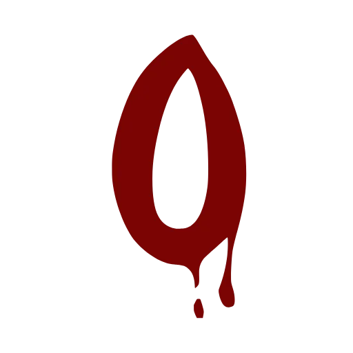🔠 Эмодзи «Bloody font» для Telegram