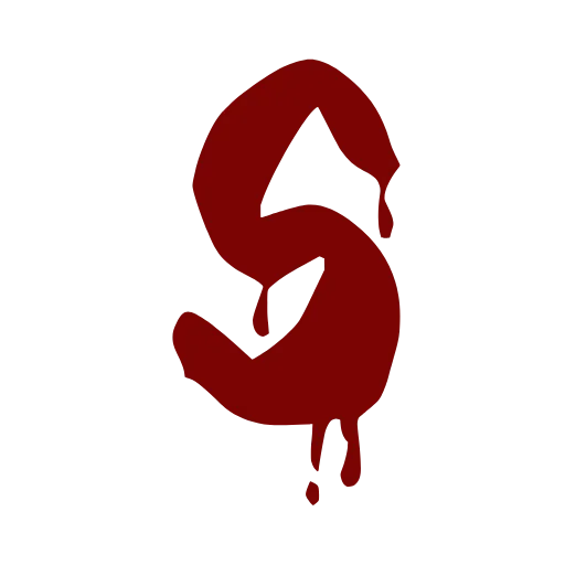 🔠 Эмодзи «Bloody font» для Telegram